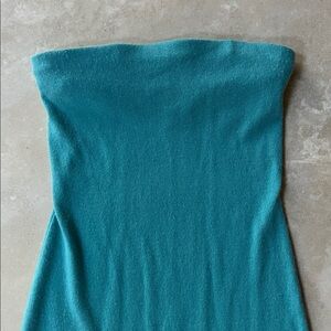 Gently worn long strapless dress by Ralph Lauren.